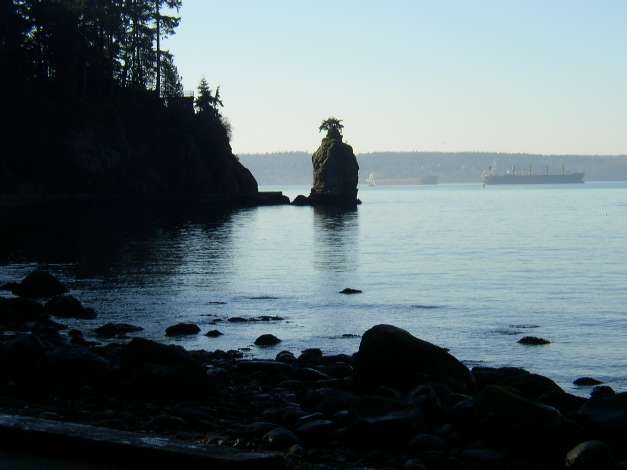 スタンレーパーク（StanleyPark）の海沿い5